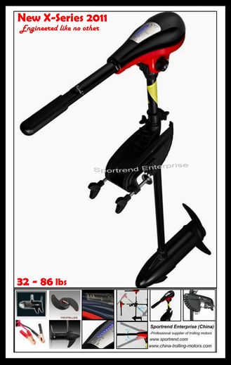 Electric Trolling Motors With New Tilt Handle