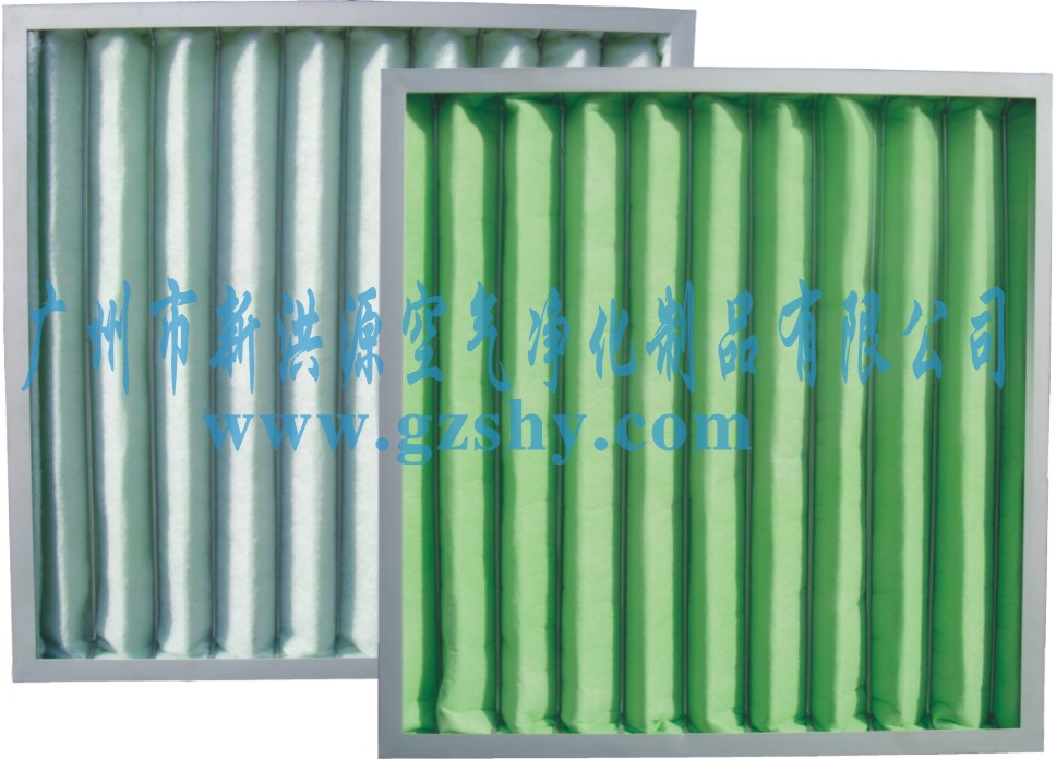 Aluminum frame panel filter