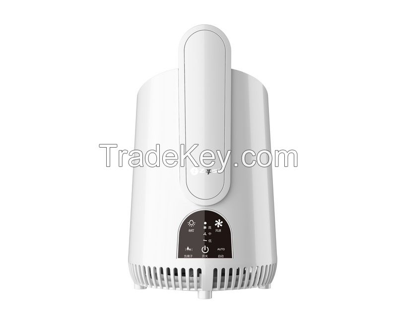 New desk lamp type air purifier ionizer ZZ-500