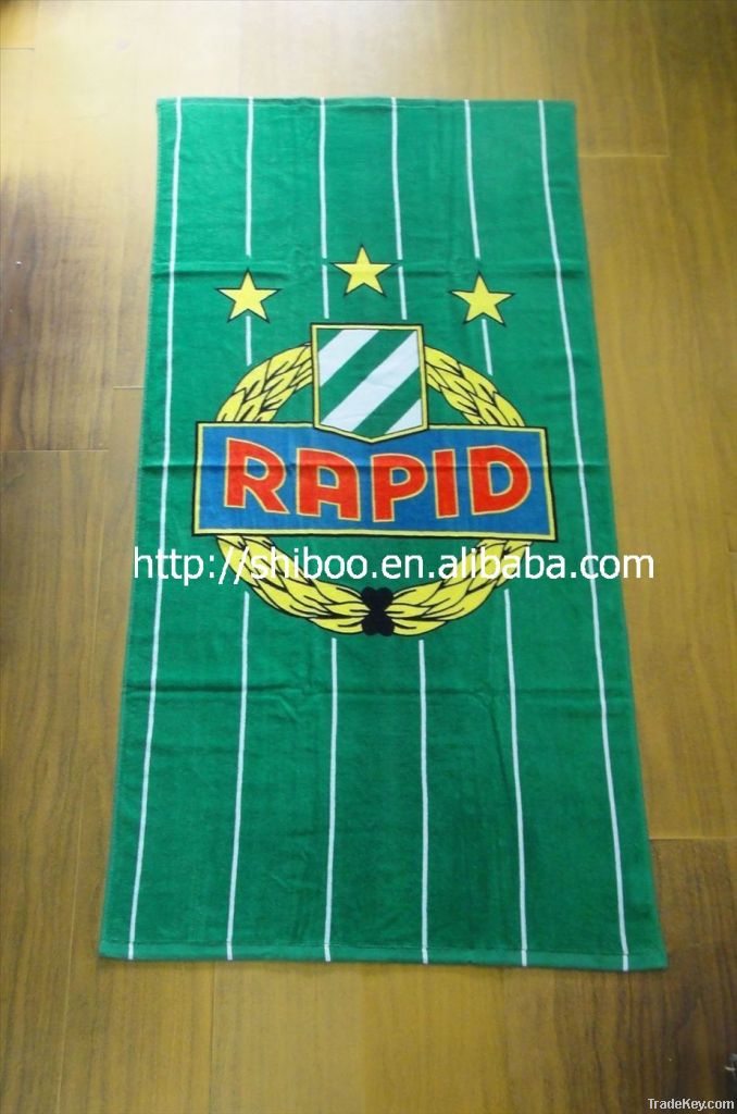 100% cotton promotional printed towel