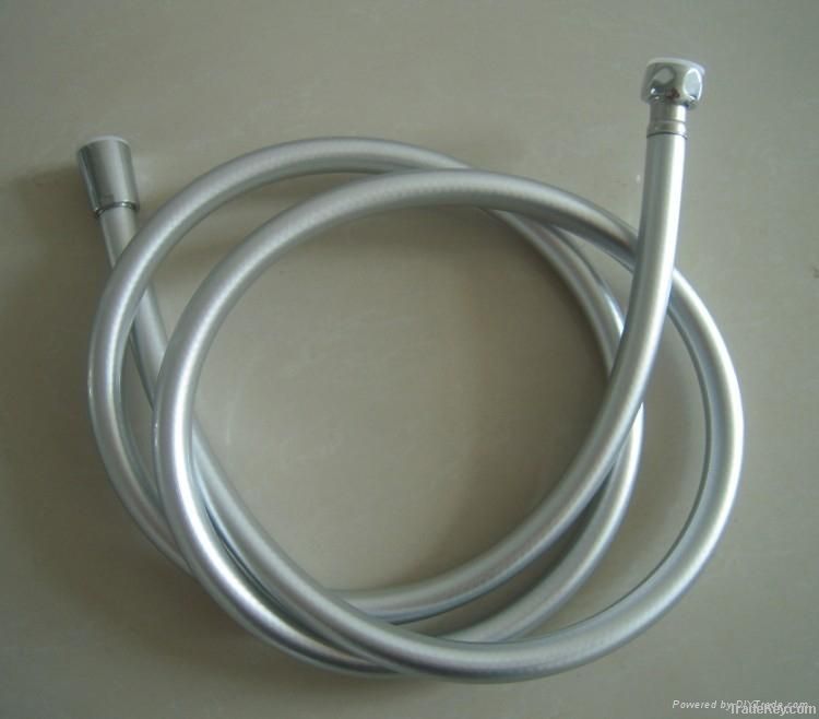 pvc silver shower hose