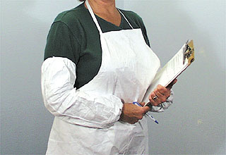 Tyvek Sleeve, Tyvek Apron