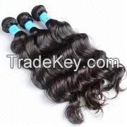 100% virgin human hair weaves