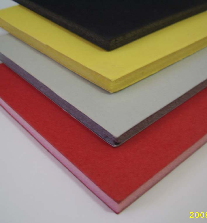 colorful paper foam board