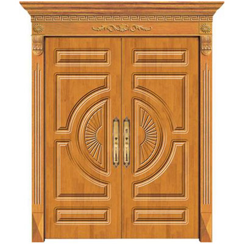 zhongshan factory supplier rubber solid wood door