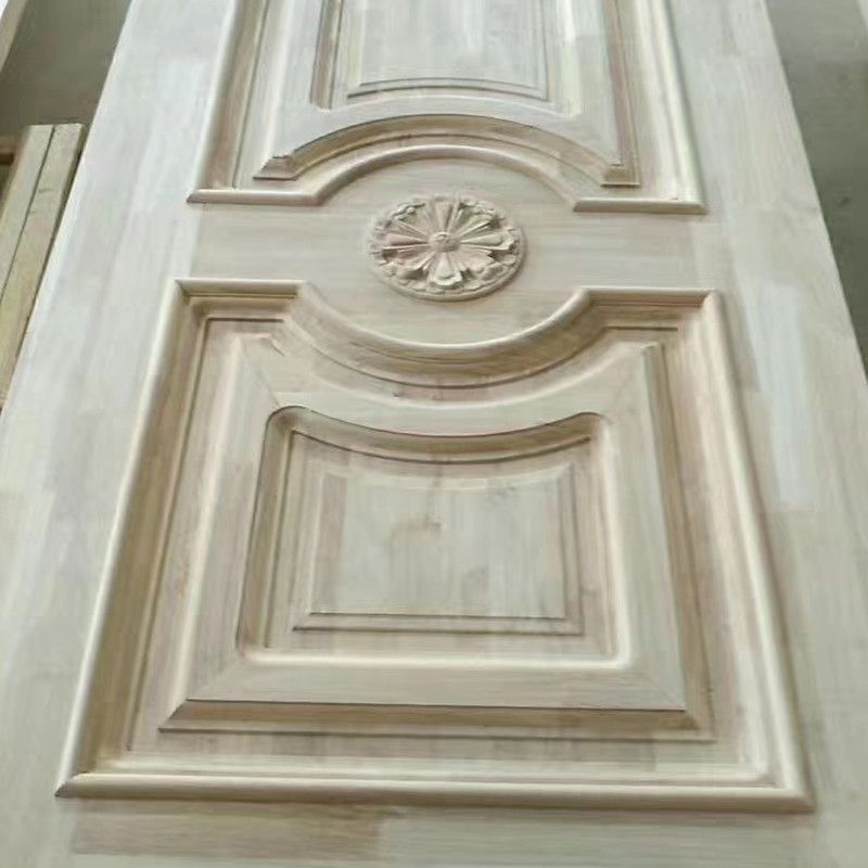 zhongshan factory supplier rubber solid wood door