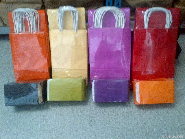 Gift paper bags