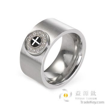 2012 New Style cross Titanium rings