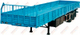 Semi Trailer with Sidewall