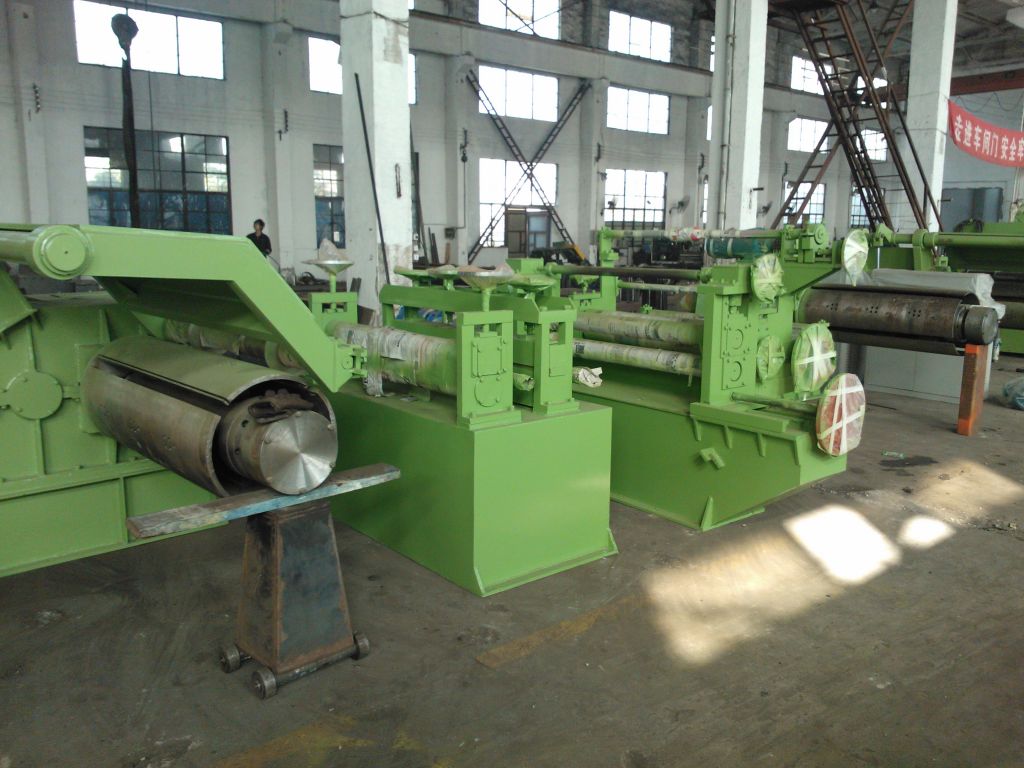 fresh steel coil slitting machine