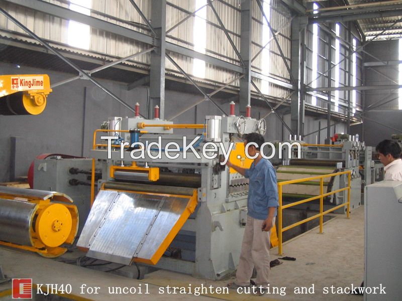 steel coil cutting line machine