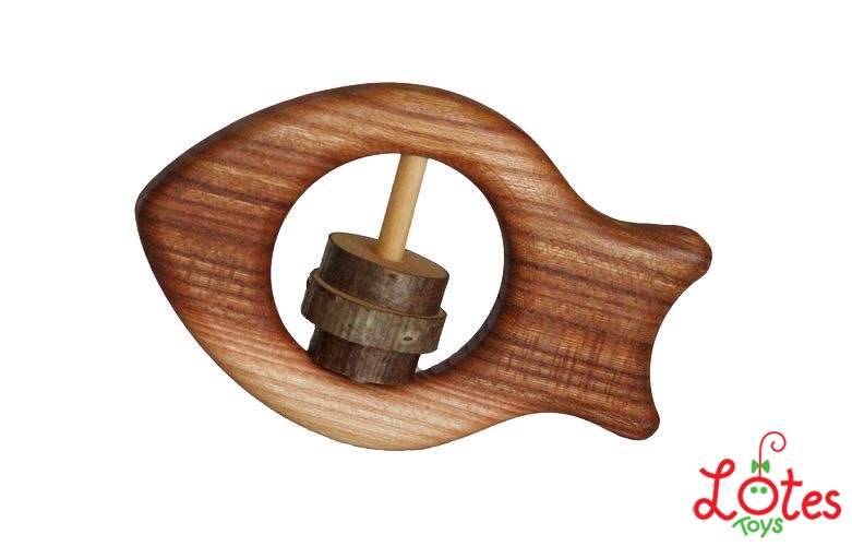 Wooden Baby Rattle