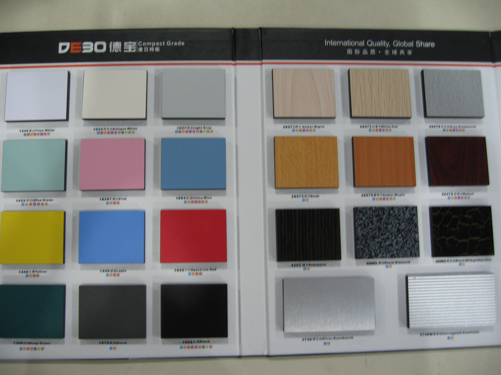 "DEBO" compact laminate board