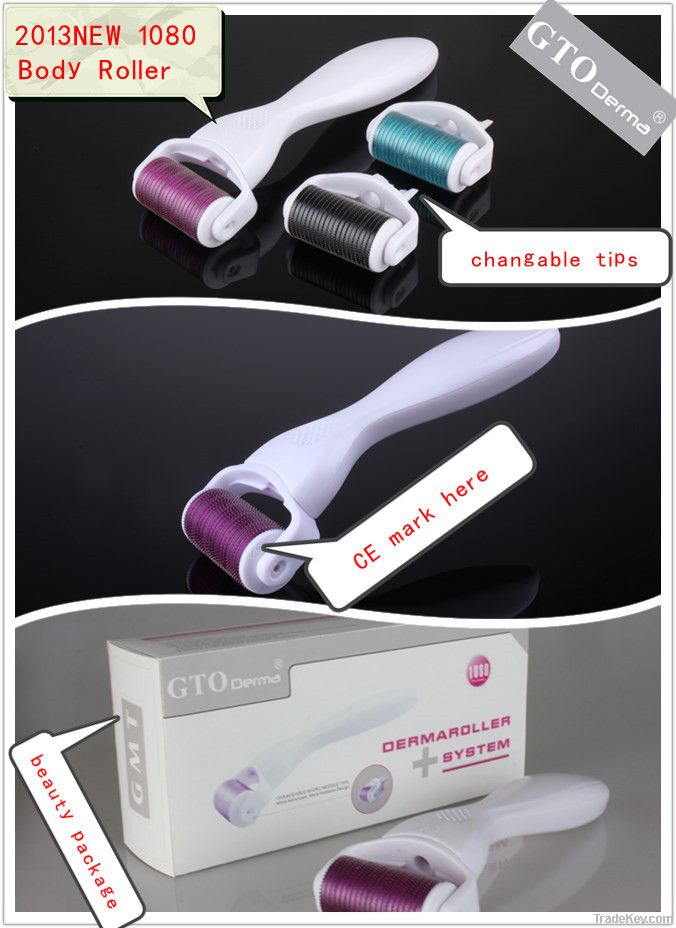 1080 body meso roller/derma roller/micro needle roller