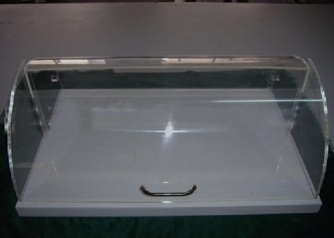 acrylic bakery bread  box food display food storage box