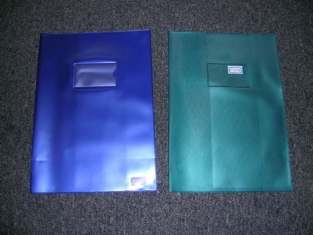 PVC book cover