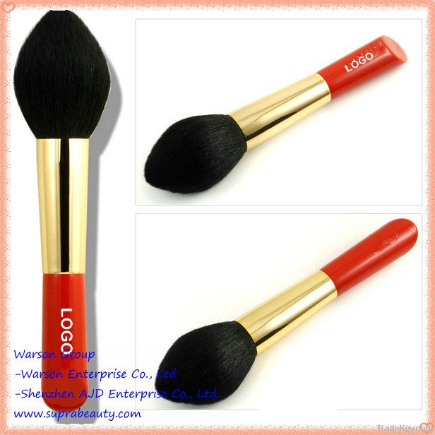 Top quality goat hair professional cosmetic powder brush