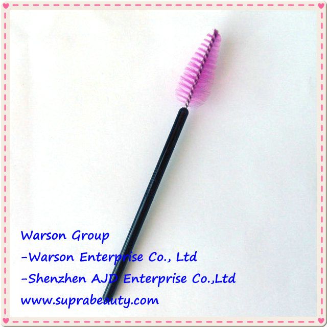 set of 25pcs plastic oval disposable mascara brush