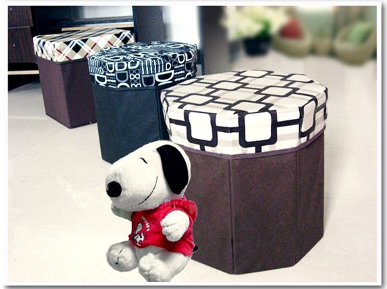 Non-woven Foldable Storage Stool