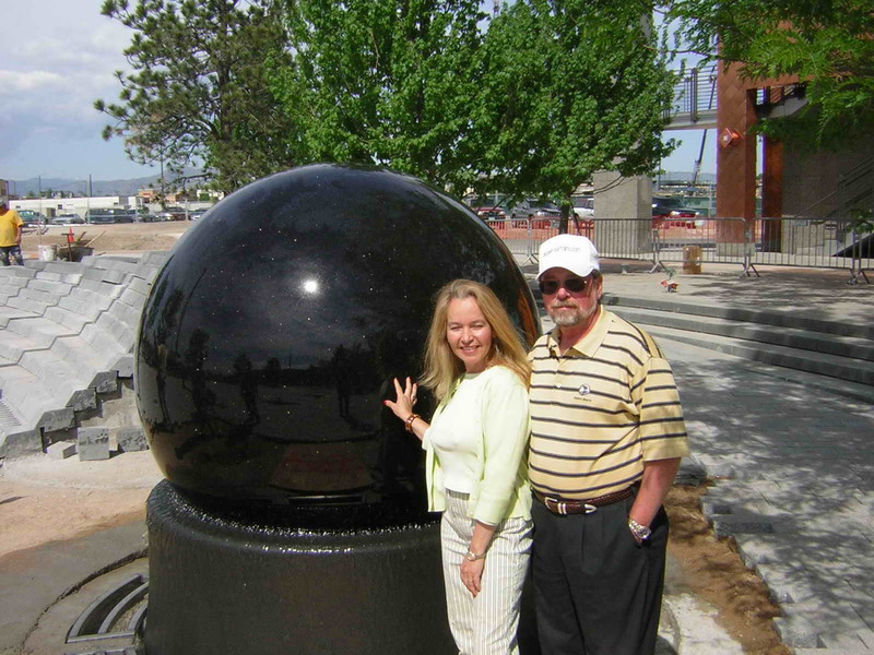 Floating Sphere Water Fountains