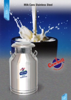 Stainless steel &amp; Aluminium Milk Cans