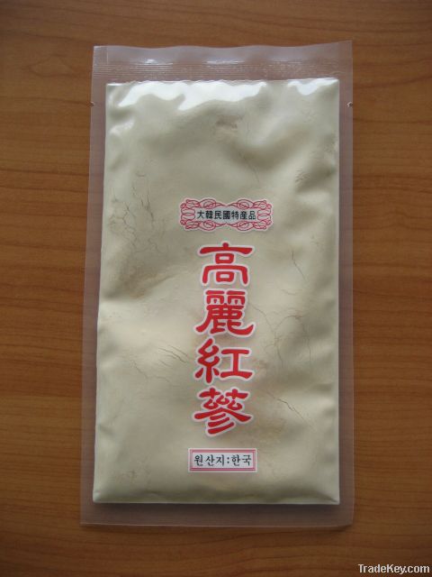 Korean red ginseng powder