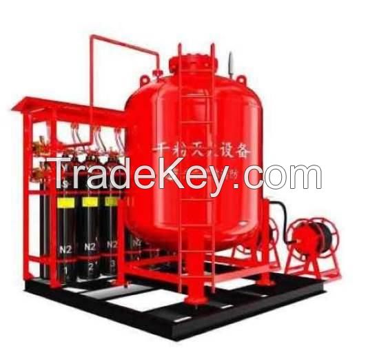 Marine & Land 500-3000L Movable Dry Powder Extinguish System