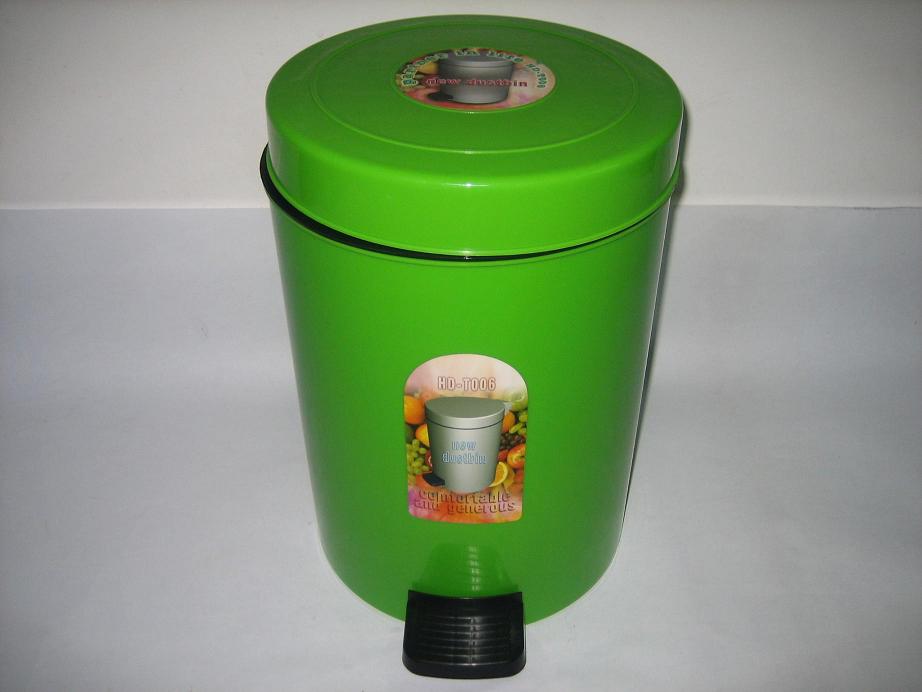Wholesale Brand New Green Plastic Dustbin