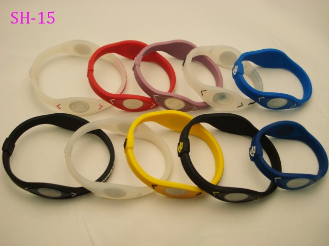 silicone bracelet with power balance