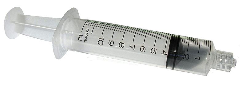 disposable syringe