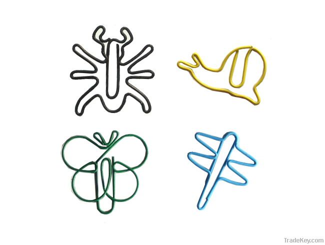 Insect shaped paper clips