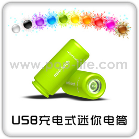 P2XXC rechargeable mini torch