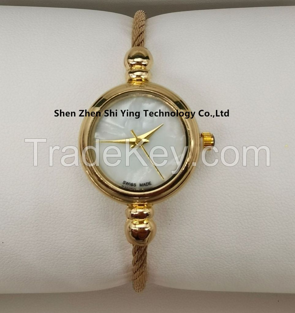 stainless steel fashion snake watches for women, fashion ladies watches