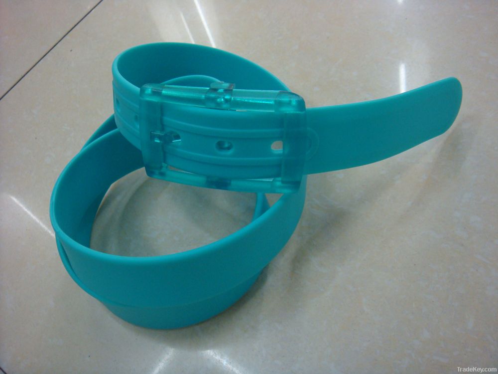 fragrance belt, plastic belt, silione colorful belt