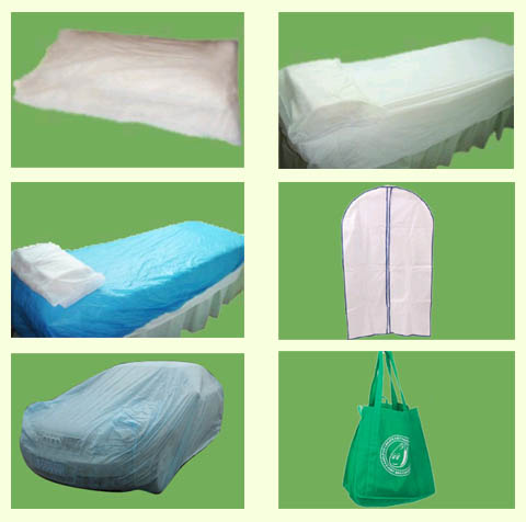 nonwoven bed sheet, mattress, surgical bed sheet