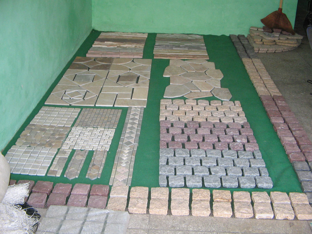 Granite Mesh Pavers