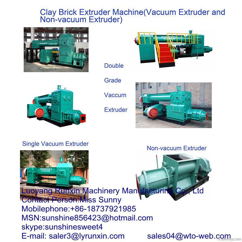 JKB50 mud brick making machine clay brick extruding machine