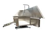 Stainless Steel Double Door Dog Tub