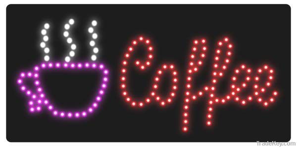 LED COFFEE SIGN