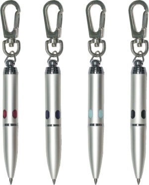 Mini Ball Pen with Keychain