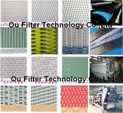 Sludge dewatering belt, polyester filter belt/mesh