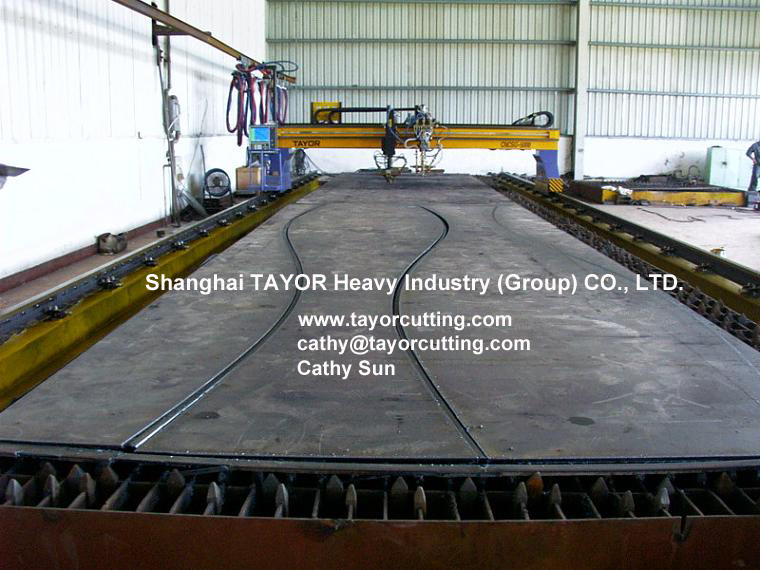 cnc steel plate cutting machine