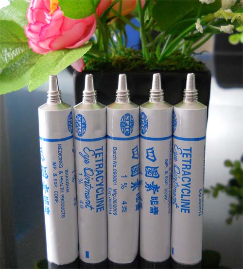 aluminium tube for eye cream