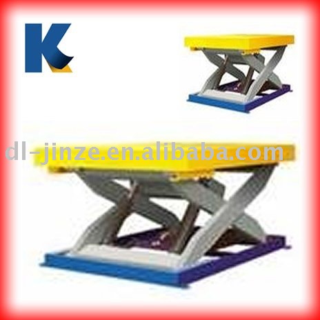 Single scissor lift table