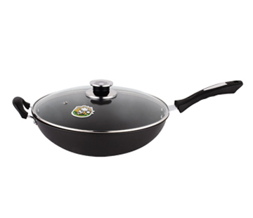 Aluminum non-stick wok