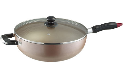 Non-stick aluminum wok MGM-AW016