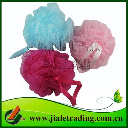 PE bath ball, bath products, bath sponge