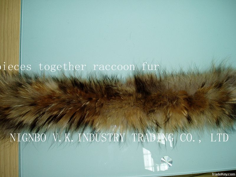 cheap grade B raccoon  fur