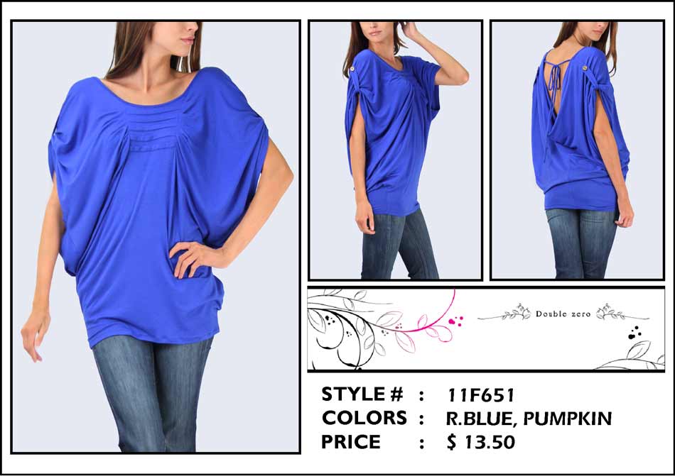 Dolman Sleeve Tunic