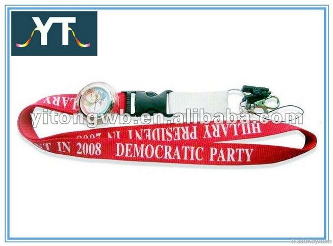 2012 NEW Clock lanyard